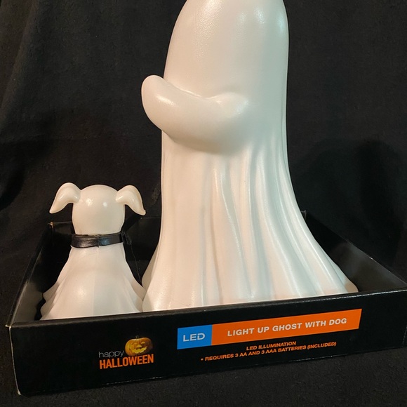 Light up Ghost with Dog Super Cute!! - Picture 4 of 7